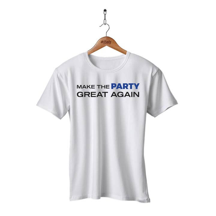 Camiseta #itals Party