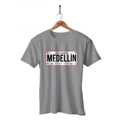 Camiseta  #Itals Medellín Cinza