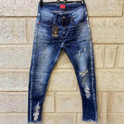 Calça Jeans Destoyed cod18