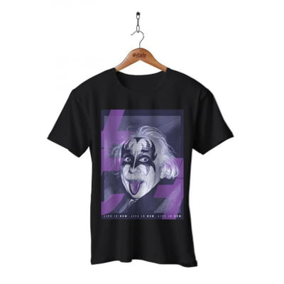 Camiseta #Itals Algodão Egípcio Einstein