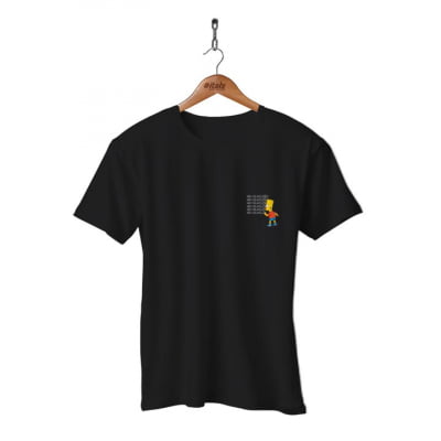 Camiseta itals Bart preto