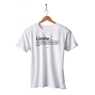 Camiseta #itals Limite Branca
